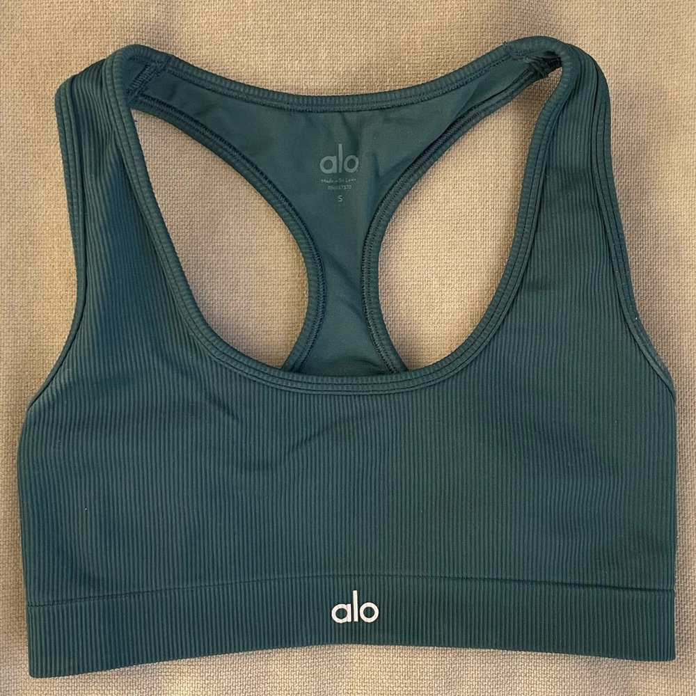 ALO Yoga Ribbed Sports Bra